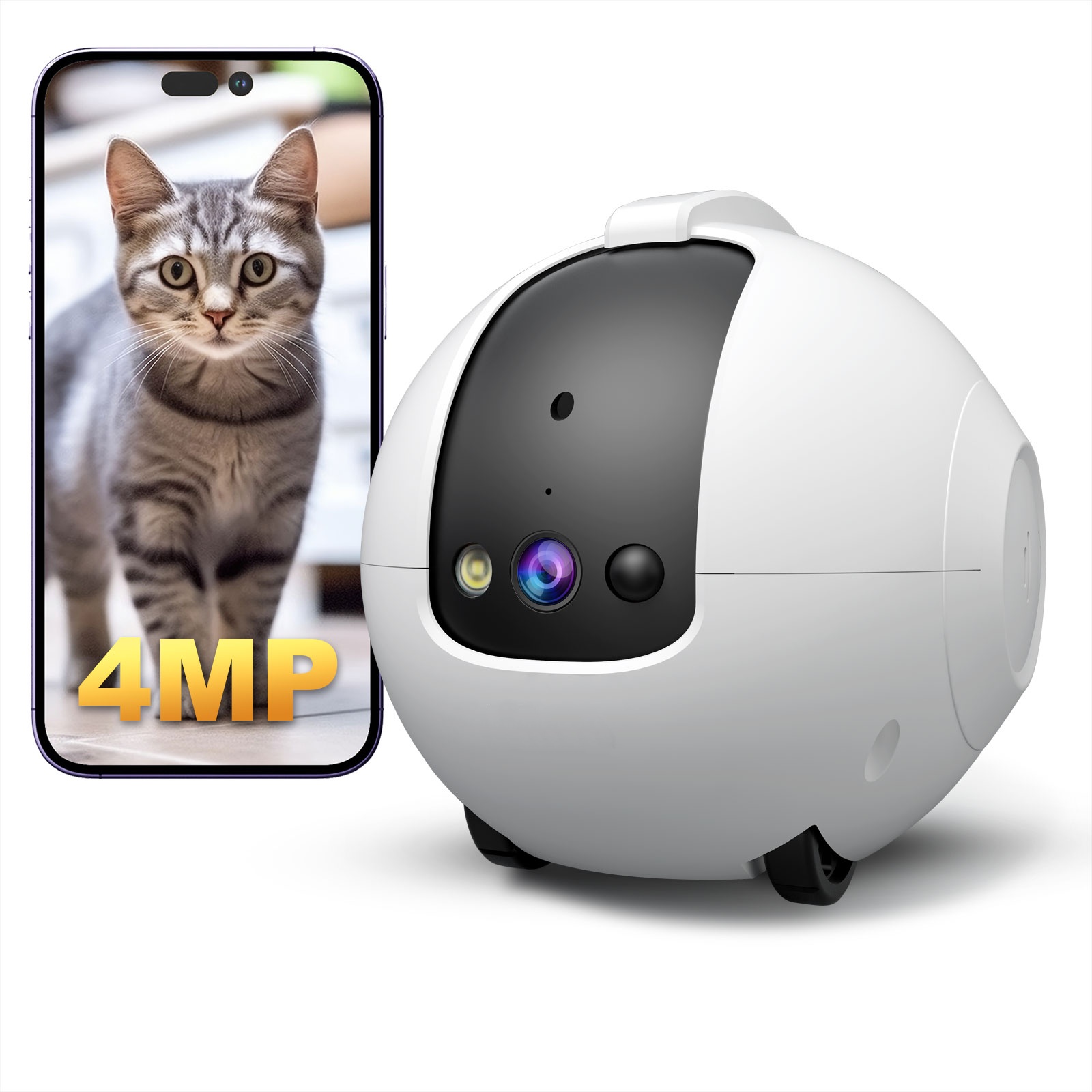 Pet Camera Robot 4MP Pet Compa - Audio & Music Xbox recension och pris