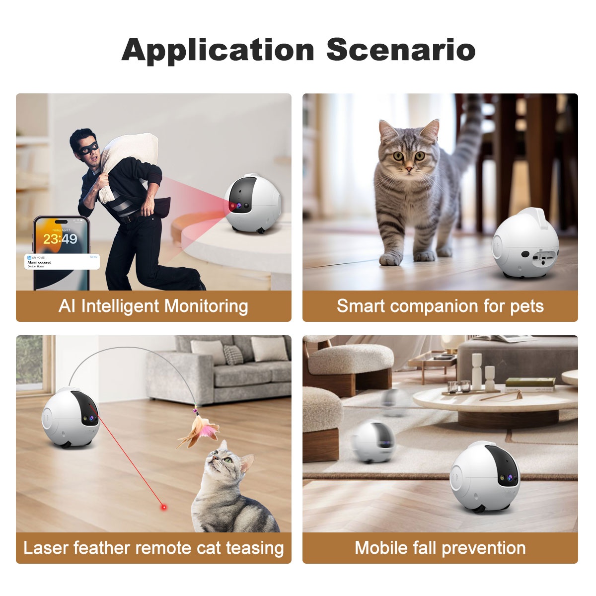 Pet Camera Robot 4MP Pet Compa - Audio & Music Xbox recension och pris