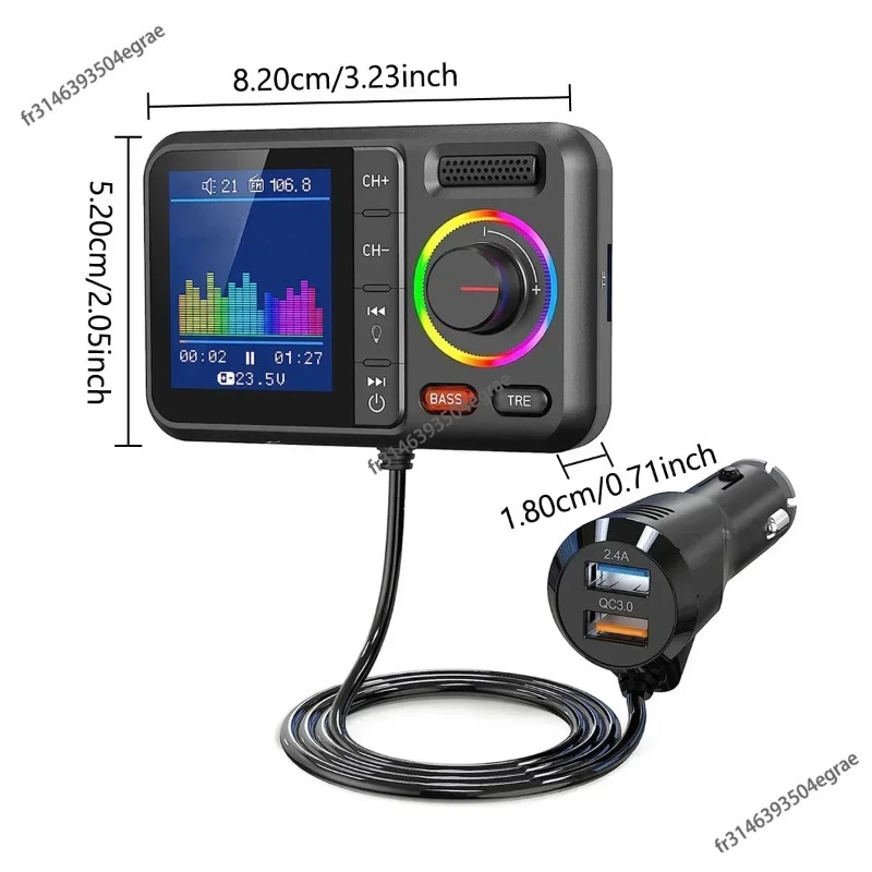 Vehicle Wireless Audio Adapter - Audio Music File recension och pris