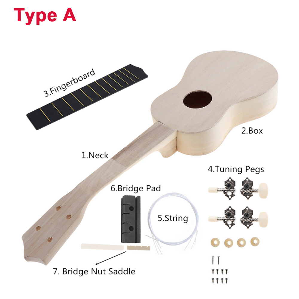 DIY Ukulele  21 Inch  Kit Deer - Ukulele Beginner Kit recension och pris