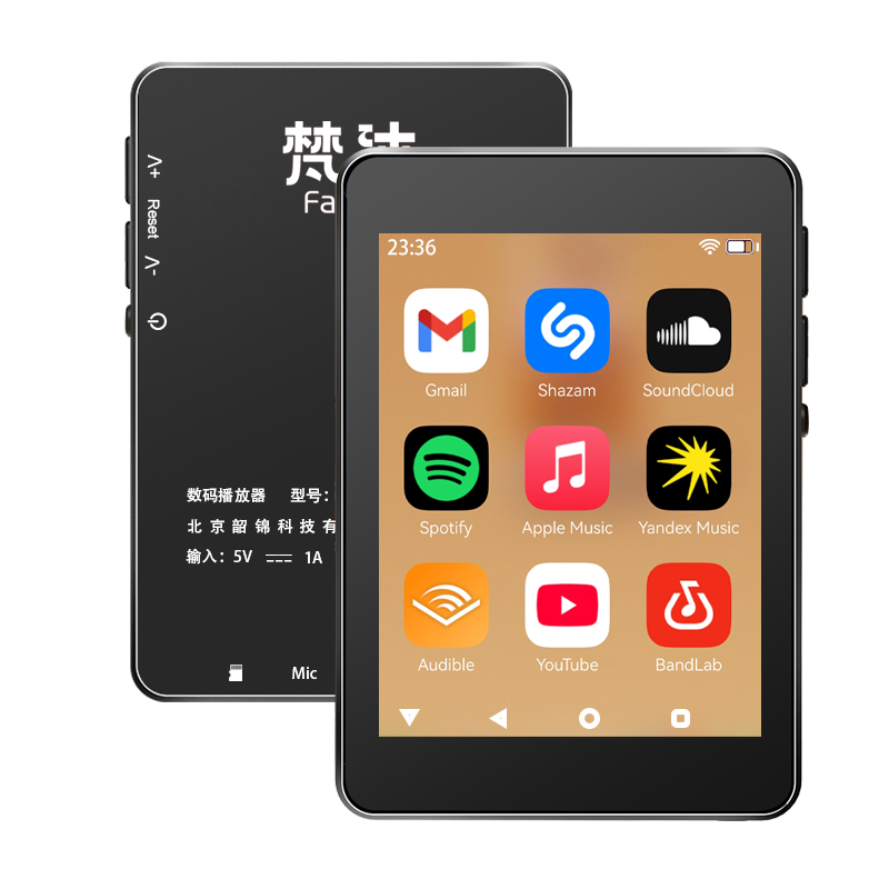 WiFi MP3 Player Andriod 10 Spo - Mp3 Audio Music Download recension och pris