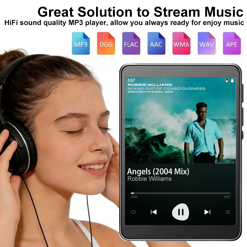 WiFi MP3 Player Andriod 10 Spo - Mp3 Audio Music Download recension och pris