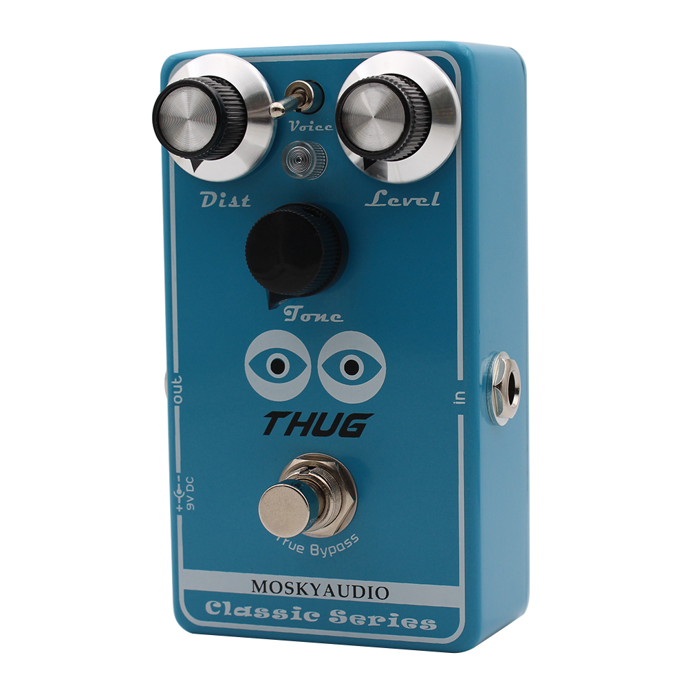 Mosky Thug High Gain Distortio - Looper Pedal Guitar recension och pris